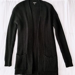 Express Black Cardigan